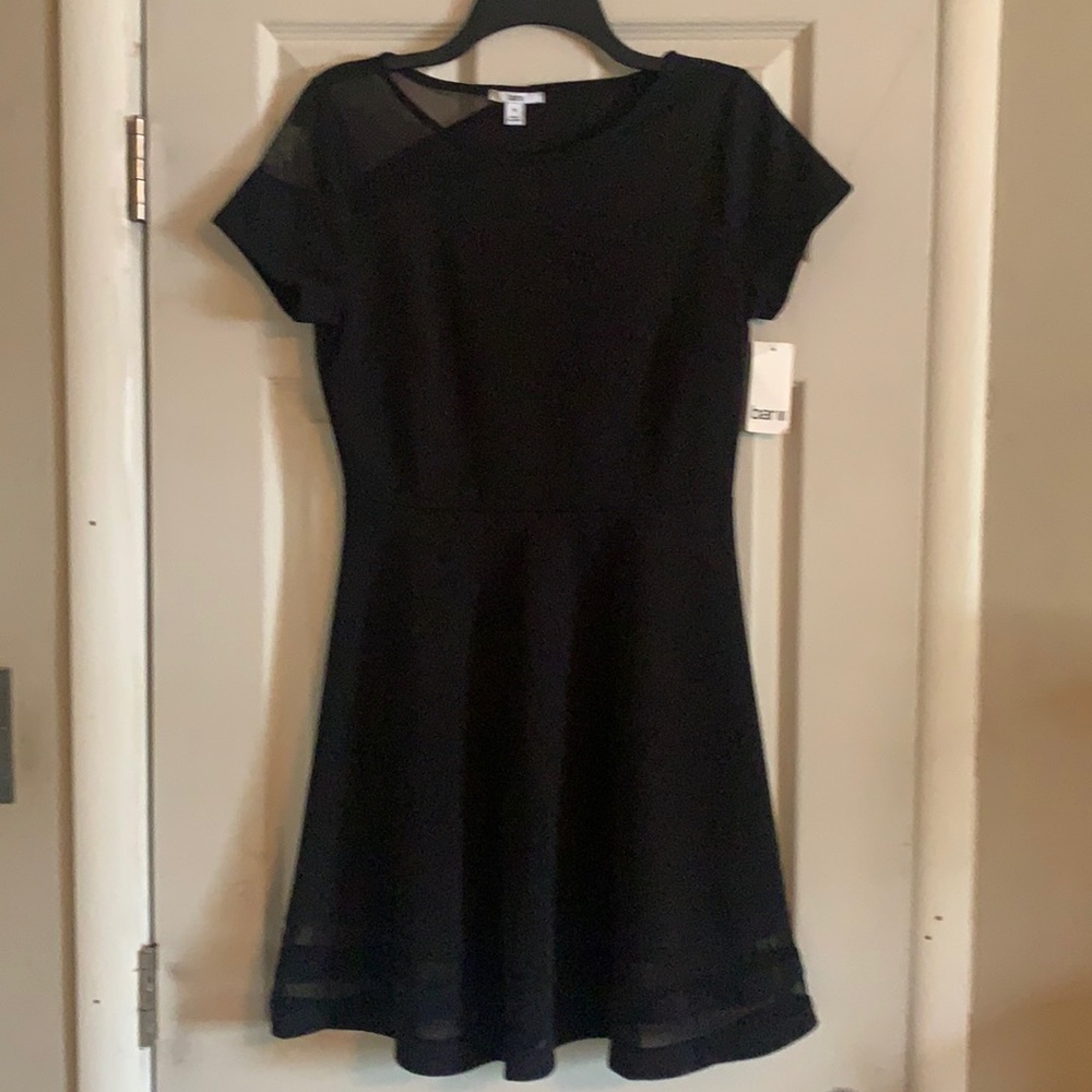 Bar iii black stretchy dress!